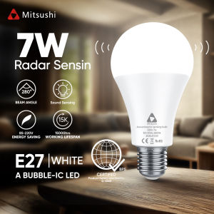 Mitsushi Sensor Light Bulb 5W 7W 9W 12W 15W PIR Motion Detection Corridor Garden Gecorative Bulbs