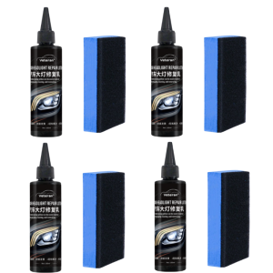 Car Headlight Renovation and Repair Liquid No Need to Polish the Headlight Shell Aging Cleaning Agent Lampshade Yellowing Polishing Agent Artifact汽车大灯翻新修复乳