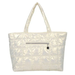 Tote Bag Shimmer Puffy Bag - Tas Bahu Wanita Tas Laptop Up to14 inci