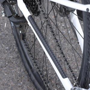 [caichuitan] 1 bộ dây chuyền Bảo vệ chăm sóc xe đạp chuỗi bảo vệ màu đen đi xe đạp khung chuỗi ở lại Đăng bảo vệ phụ kiện xe đạp