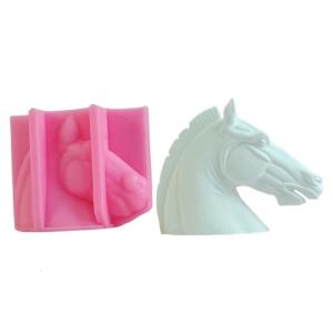 Silicone Mold for Realistic Horse Head Ornament Casting Home Decoration Mould for Craft Enthusiasts and Gift Makers