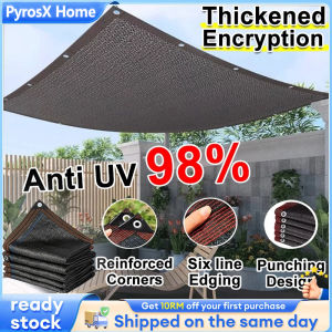 Sun Shade Net Jaring Hitam Awning Roof Outdoor Canvas Waterproof Tarpaulin Waterproof 98% Anti-UV 加密防晒遮阳网