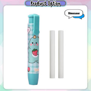 [uBeli] Pemadam Retractable Eraser Pencil Eraser Replaceable Crumb-Less Rubber Pencil Stationery 按压橡皮擦 - ST58