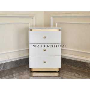 Nakas Bedside Marmer Laci Tiga