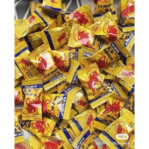 Kẹo Ngậm Vị Bò Húc Túi 320gr - Kẹo ngậm tăng lực vị bò húc Redbull