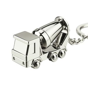 NAELIN Cruise Ship Mixer Truck Key Chain Mechanical Style Metal Bag Charming Creative Portable Whale Shark Keychain for Women Men