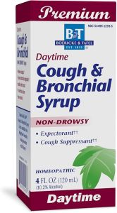 Natures Way Boericke & Tafel Daytime Cough & Bronchial Syrup Cough Suppressant†† & Expectorant†† Non-Drowsy 4 Fl. Oz