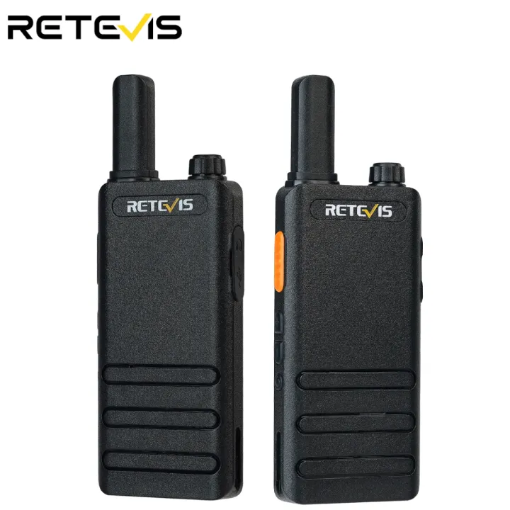 Retevis RT22P RT622P Walkie Talkies Rechargeable, 1620mAh, USB-C, PMR446 License Free, VOX, Emergency Alarm, Professional Mini Walkie Talkies for Hotel,