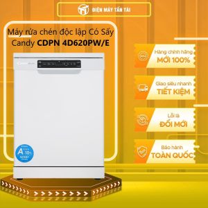 CDPN 4D620PW/E - Máy rửa chén độc lập Có Sấy Candy CDPN 4D620PW/E - GIAO TOÀN QUỐC - FREESHIP HCM