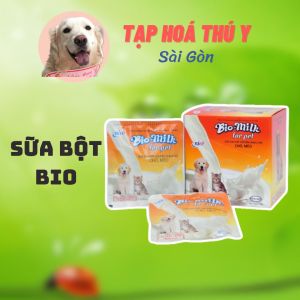 Sữa dinh dưỡng cho chó mèo BIO MILK - Gói 100g
