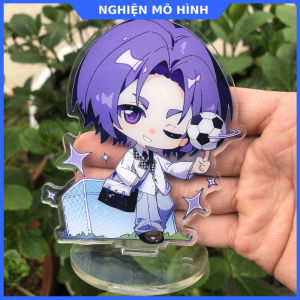 Standee Acrylic nhân vật Blue Lock Isagi Yoichi Hyoma Chigiri Meguru Bachira Kenyu Yukimiya Tabito 10cm