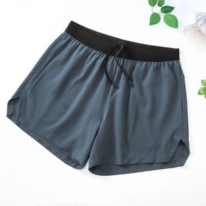 Quần chạy bộ nam 1 lớpthoáng khí DK20026 có túi 2 bênđai cài khănáo