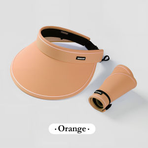 Foldable Sun Hat Cap Man Women Outdoor Summer Fisherman Hat Sun Hat Topi Nelayan 2 in 1 Topi 2 Warna Outdoor Cap 遮阳帽