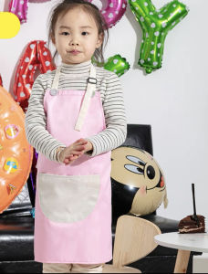 [SG Seller]Kids Apron | Painting Apron | Baking Apron | Waterproof Apron