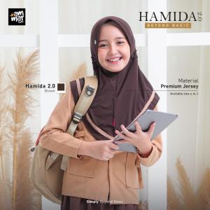 Hijab Anak SD Jilbab Anak SD Hamida Hijab Jilbab Basic Kerudung Anak Sekolah Jilbab Instan TK SD SMP HAMIDA BEYOND BASIC 2.0 Ammar Kids
