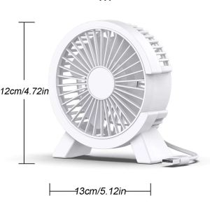 DUDAN ที่ชาร์จ USB พัดลมเสียบ USB ขนาดเล็ก ทนทานต่อการใช้งาน เงียบไร้เสียง พัดลมตั้งโต๊ะไฟฟ้า เครื่องใช้ในครัวเรือน ที่มีคุณภาพสูง พัดลมระบายความร้อน USB แบบเงียบ ใช้ได้ทุกเพศ
