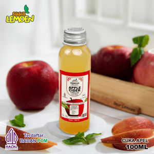 Cuka Apel Premium Apple Cider Vinegar Organic With Mother 100 ml