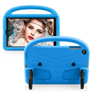 Casing for Samsung Galaxy Tab A 8.0 2019 SM-T290 T295 T297 Tab A 8.0 (2019) with S Pen SM-P200 P205 Tab A7 Lite 8.7 SM-T220 T225 Kids Silicone EVA Lightweight Shockproof Anti-fall Portable Handle Stand Case Cover