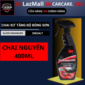 Chai Xịt Tăng Bóng Sơn Ô TÔ Xe Máy 𝟑𝐌 -𝟑𝟗𝟎𝟑𝟒𝐋𝐓 𝐆𝐋𝐎𝐒𝐒 𝐄𝐍𝐇𝐀𝐍𝐂𝐄𝐑 𝟒𝟎𝟎𝐦𝐥.