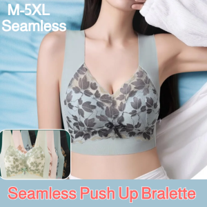 Large Size Non-marking Bra Non Marking Push Up Bralette Breathable Lingerie No Pressure   Comfort Seamless