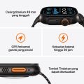 Apple Watch Ultra 2 with Natural Titanium Case (49mm). 