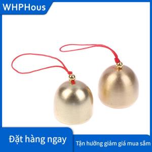 WHPHous 1 Cái Mặt Dây chuyền kim loại chuông Hợp kim đồng nguyên chất cổ điển chuông gió trang trí chống trộm tự làm thủ công chuông cửa trang trí nhà