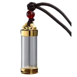 Engravable Cremation Necklace For Ashes Storage Stainless Steel Memorial Pendant With Removable Urn Chamber Gift