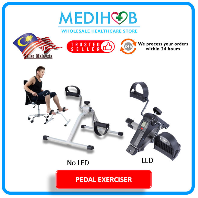 LCD Display Mini Rehab Cycling With Pedal Exerciser Bike CycleBasikal ...