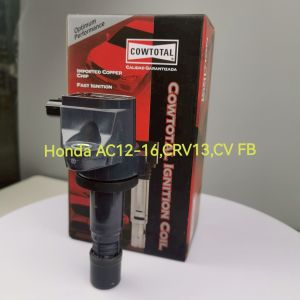 คอยล์จุดระเบิด COWTOTAL สําหรับ Honda Civic FB 1.8 ปี 12-16 HR-V 14-21 Crv 2.0 12-17 Accord 2.0 14-18 (30520 R1A A01) สินค้ามีรับประกัน3เดือน