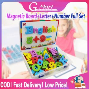 ⭐【LazTop Seller】Magnetic Foam Letters Classroom Alphabets Set with Magnet Board for Kid Soft Sticker ABC Spelling and Learning Toys for Children Magnet-Letters-Sticker