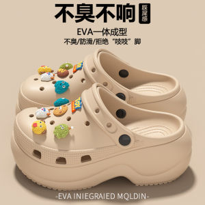[Free Shipping] WomenS Outdoor Clogs New Summer Style DIY Design Thick-Soled Suitable For Indoor And Outdoor Wear Non-Slip Slippers For Women
