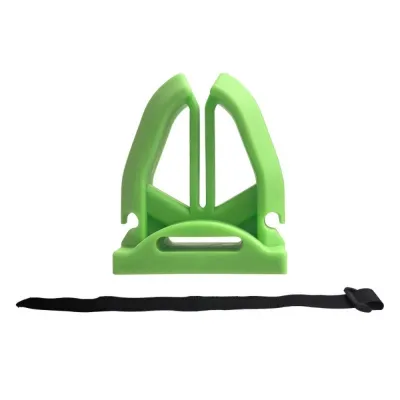 CANGMOTION V-shaped Fishing Rod Holder With Strap Silicone Pole Rack Gear Storage Portable Rod Gear Storage Boat Fishing