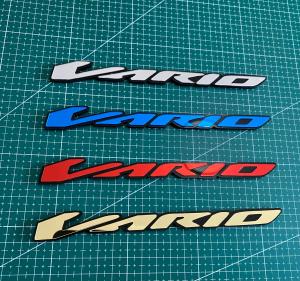 Emblem Akrilik 3D VARIO satu pasang