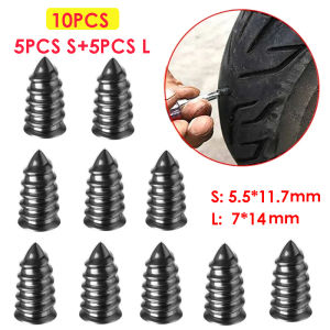 10pcs 20pcs Vacuum Tire Repair Kit Wheel Car Motorcycle Bike Rubber Tire Repair Tool Nail Kit Glue Free Repair Tire Nails