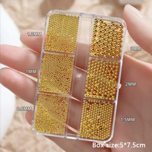 Sinh Ra Khá 6 Lưới Hợp Kim Sao vẻ đẹp nghệ thuật vẽ móng tay Đồ Trang Sức Kim Loại Sáng Bóng 3D vàng bạc Ánh Sao Trang Trí hạt bằng thép không gỉ Móng Tay Phụ kiện tự làm Nguồn Cung Cấp