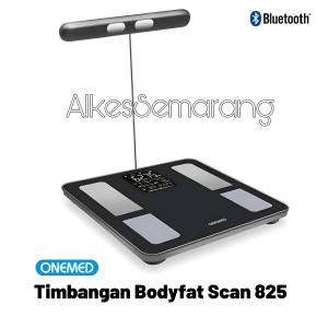 TIMBANGAN BODY FAT SCAN 825 ONEMED With Bluetooth - Smart Body Composition Analyzer Scale