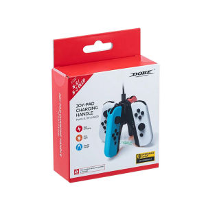 Dobe Charging Charger Grip Joycon Nintendo Switch OLED V1 V2 Dock Joy Con Handle USB Type C TNS 1180