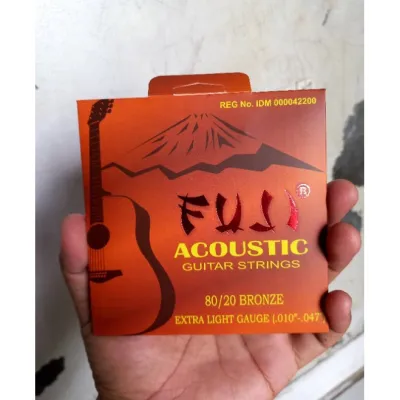 SENAR GITAR AKUSTIK FUJI ORIGINAL UKURAN 010 UKURAN 012 BRONZE ACOUSTIC