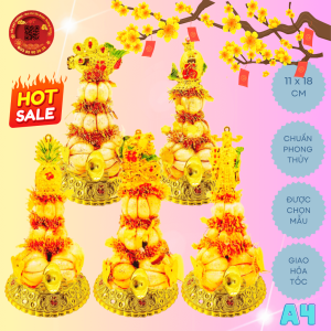 Bông Tỏi Thần Tài 5 Củ Tài Lộc - TỎI CÁT TƯỜNG