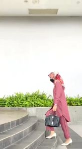 O One set Setelan Noura Shakilla Tunik Kulot