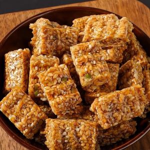 Flaxseed Walnut Mixed Nuts Snack Fiber-Rich Xylitol Sesame Pastry Healthy Meal Replacement Snack Low Calorie Nutritious Dessert