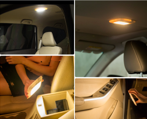 [FREESHIPMAX 2022] Hàng HOT giá SALE - Đèn LED dán trần xe hơi thông minhtiện dụngđa năng-Hoàng Đông Shop