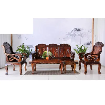Bộ bàn ghế phòng khách tràm Salon Tràm Hồng Kiếm