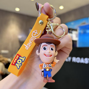 Gantungan Kunci Buzz Lightyear Toy Story Keychain Kartun Woody Monster Inc Sullivan
