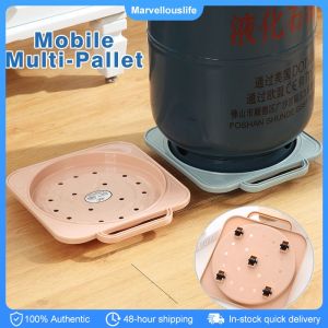 Gas Tank Bracket Tray Universal Gas Tank Bracket Moveable Rolling Storage Tray Base
