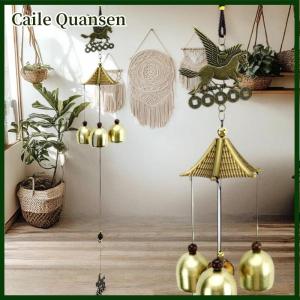 Caile กระดิ่งลมโลหะรูปม้าแบบย้อนยุคกระดิ่งลมในสวนกระดิ่งลมสำหรับตกแต่งห้องกลางแจ้งงานฝีมือตกแต่งบ้าน