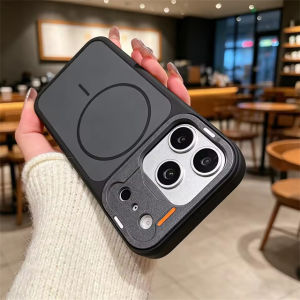 Frosted Silicone Bumper For Magsafe Phone Case For iPhone 17 16 14 13 12 15 Pro Max Plus Wireless Charge Cover For iPhone Air