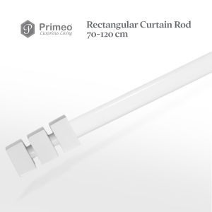 PRIMEO Premium Curtain Rod Hood & Bracket for Home Kitchen Bedroom - Home Essentials