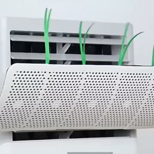 Universal Window Type Air Air Conditioner Windshield Wind Direction Adjustable 4 Leaf Carbon Filter