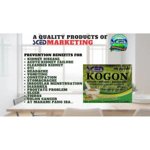 SCED Kogon Capsules (BUY 1 BOX WITH FREE 1 PAD PANYAWAN PLUS)